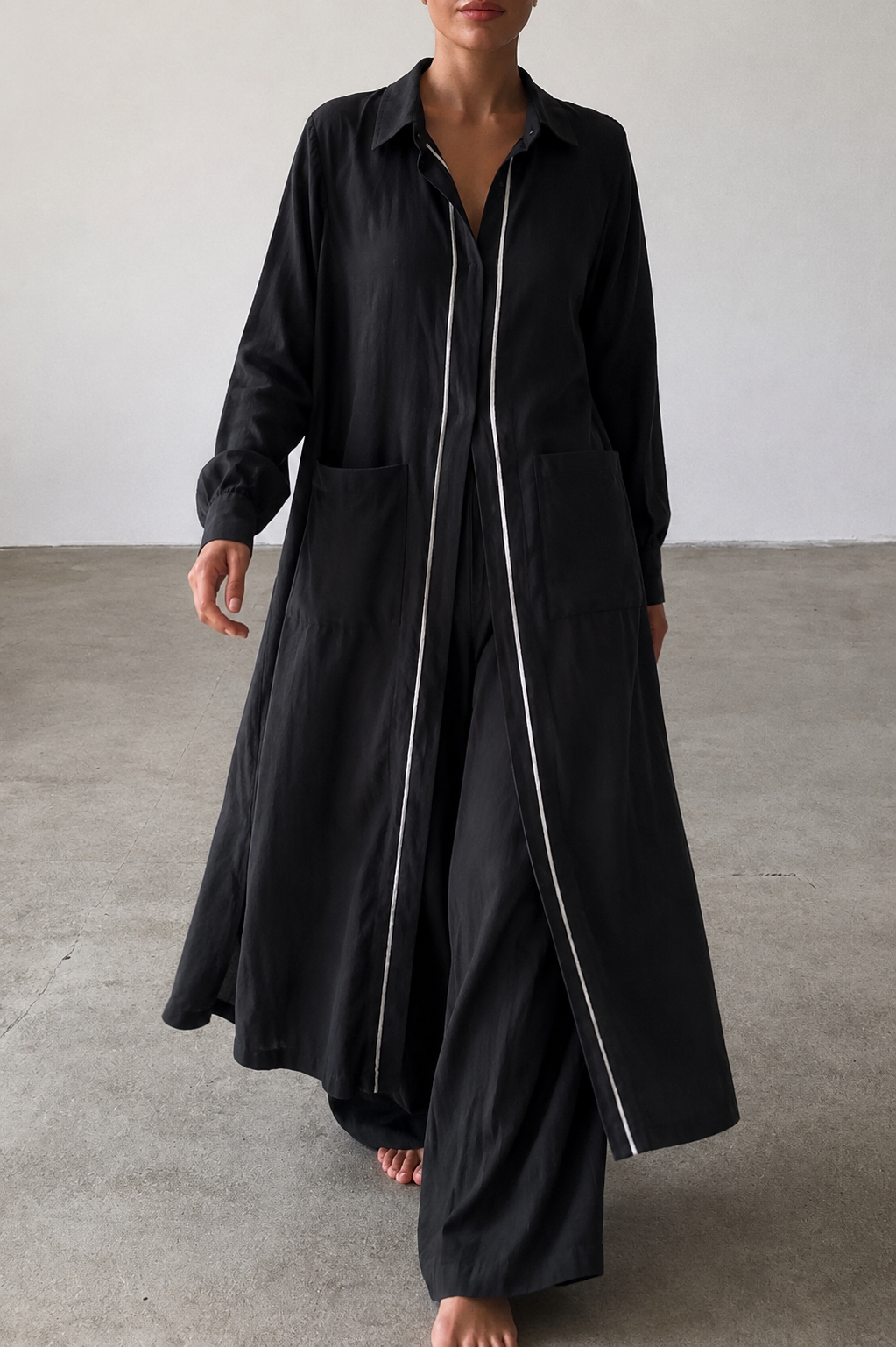 Amaya black kurta set