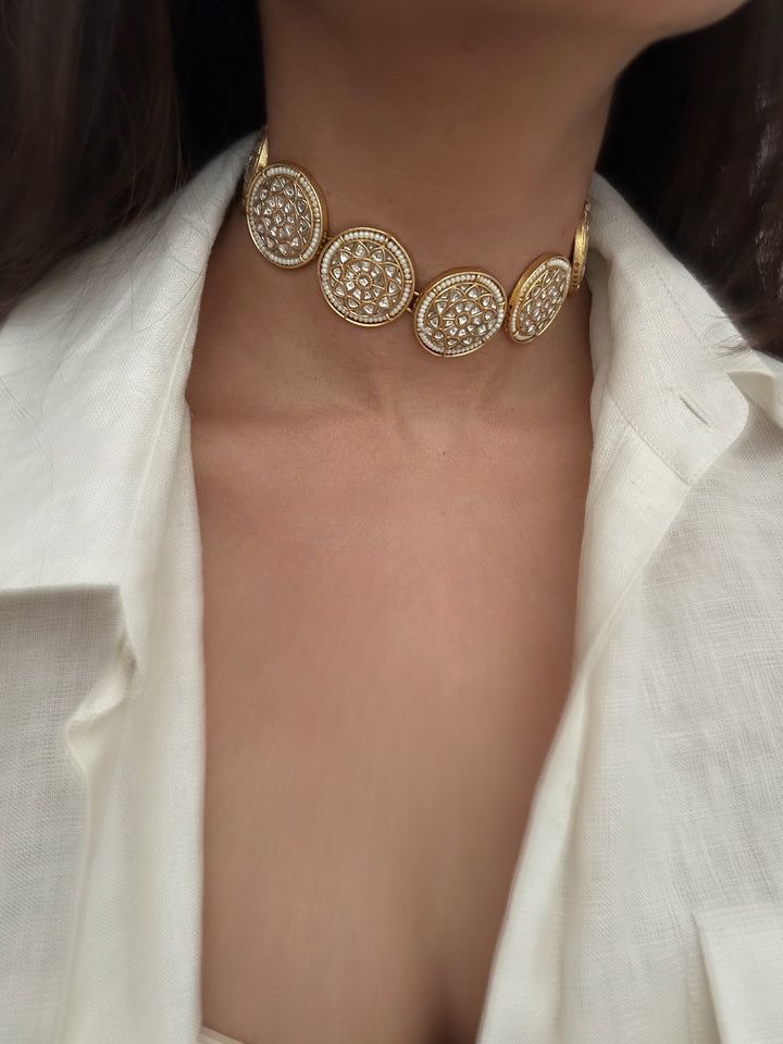 Jeypoor round necklace