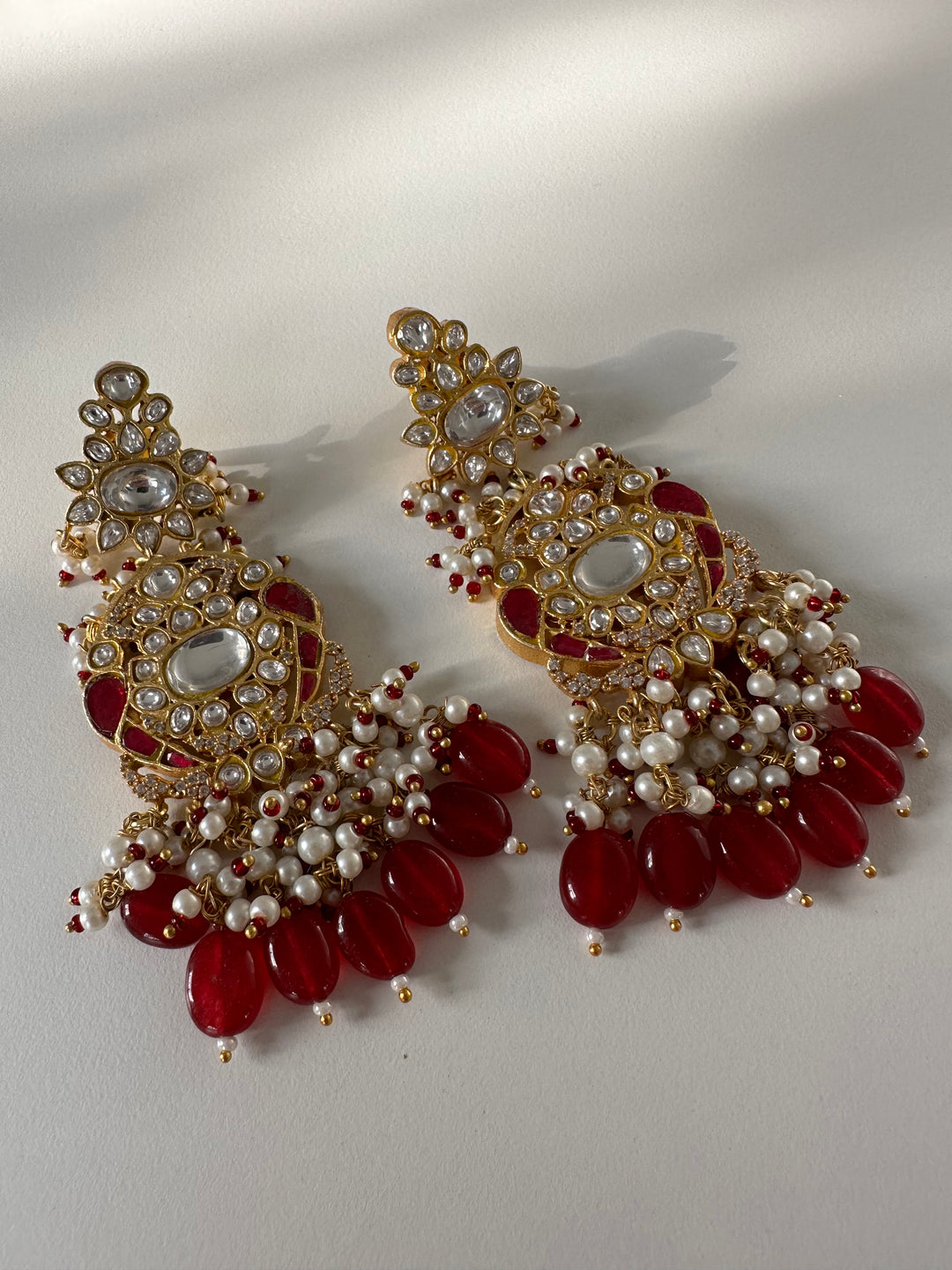 Red Parrot Earrings