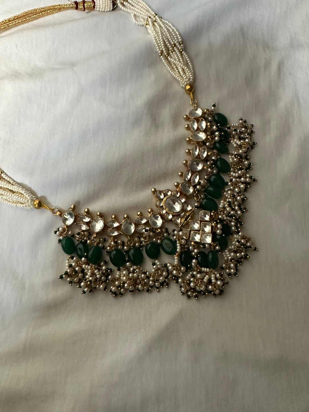 Pate Green Necklace