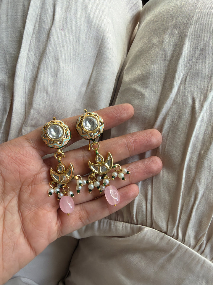 Nilaya enamel necklace set