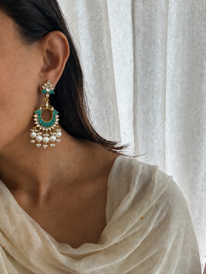 Sanira blue earring