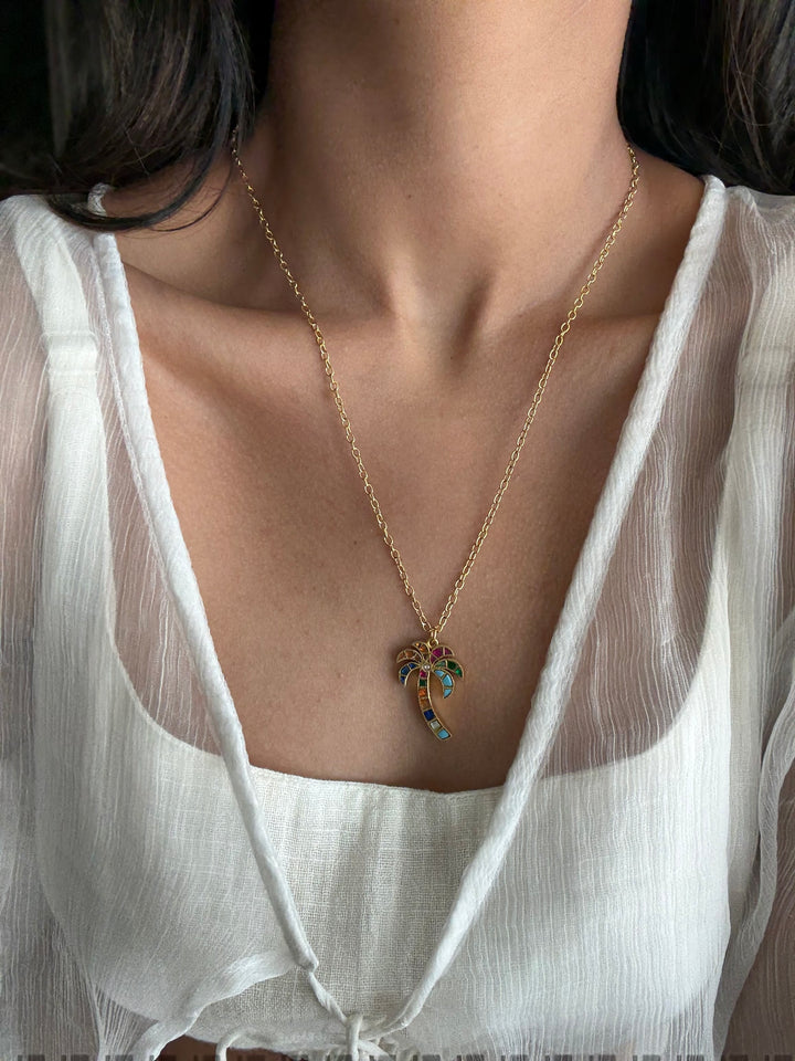 Palm Multi Necklace