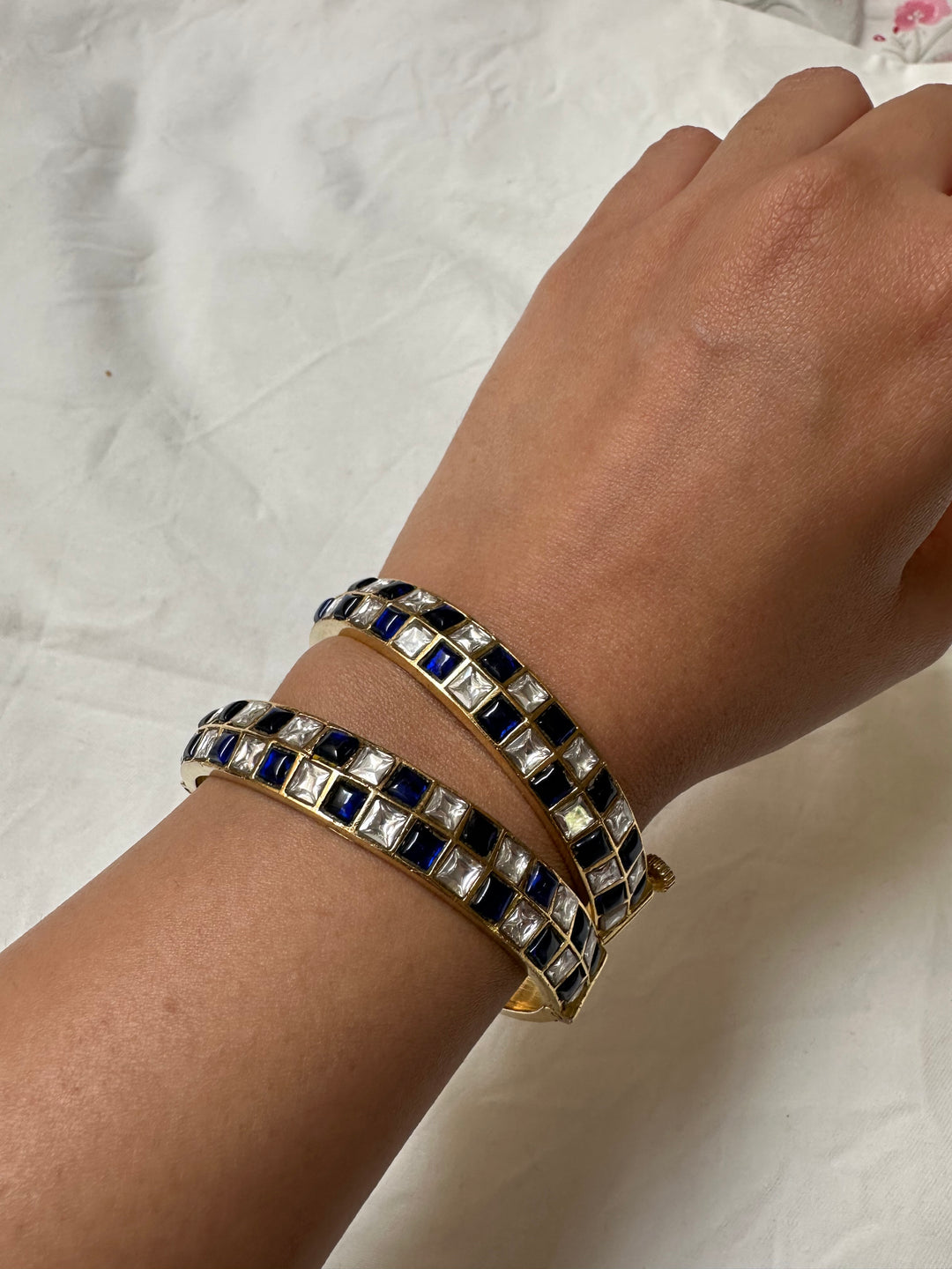 Checkered bangle