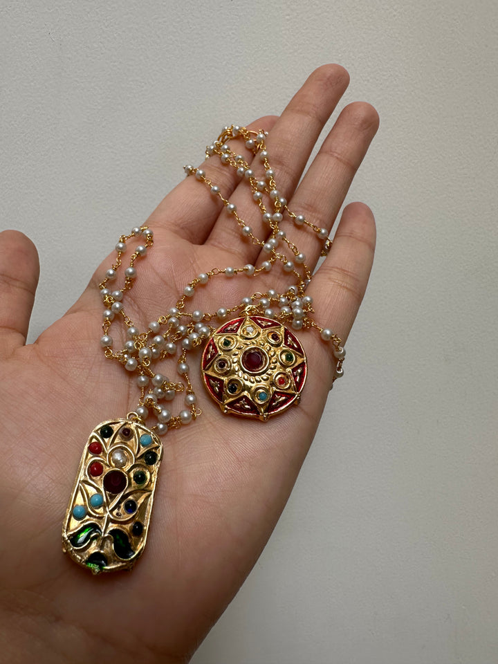 Pichai jadau antique necklace