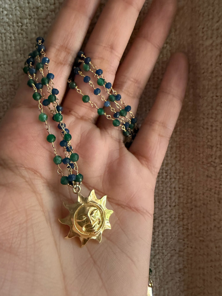 Surya sawai stone necklace