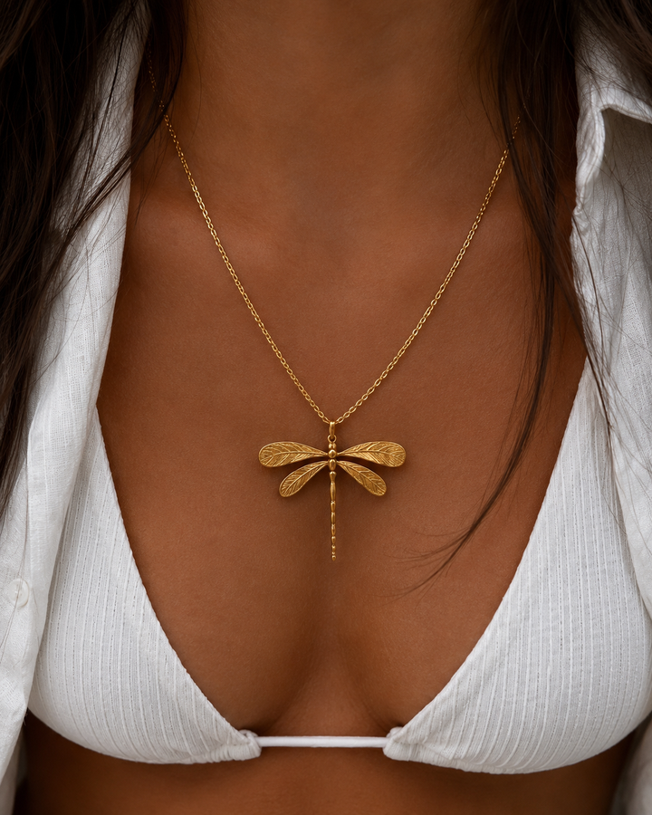 Dragonfly Pendant Necklace