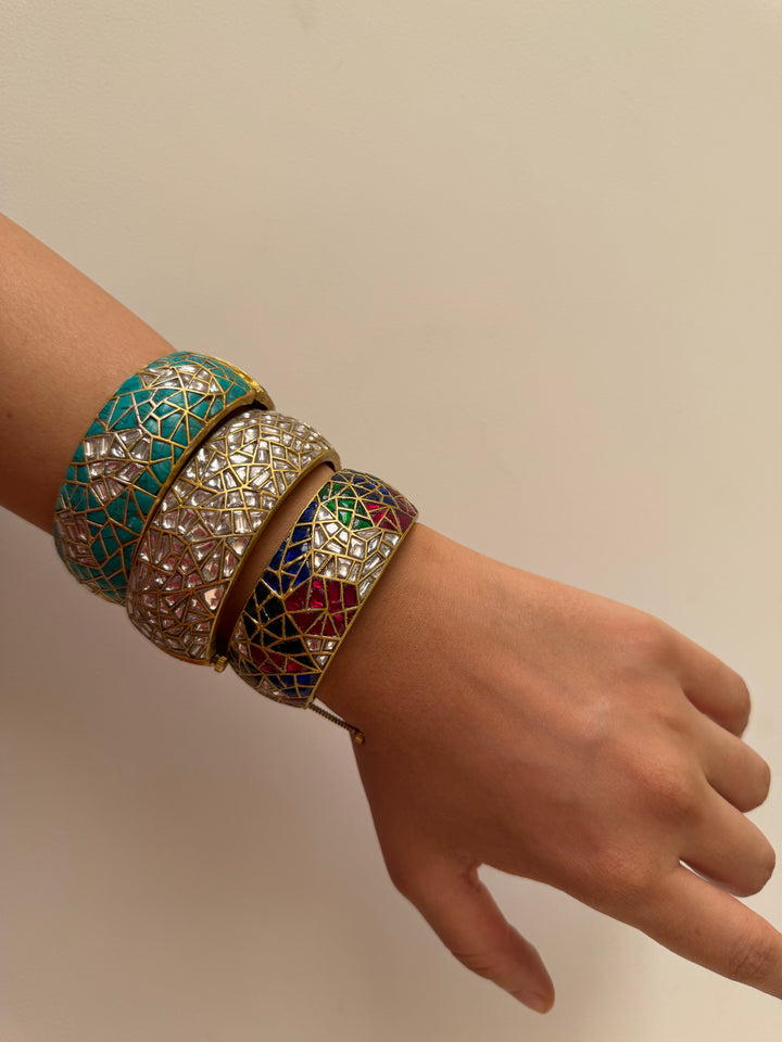 Sheesh mahal bangle bracelet