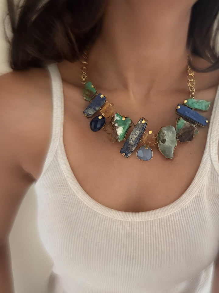 Elemental earth necklace