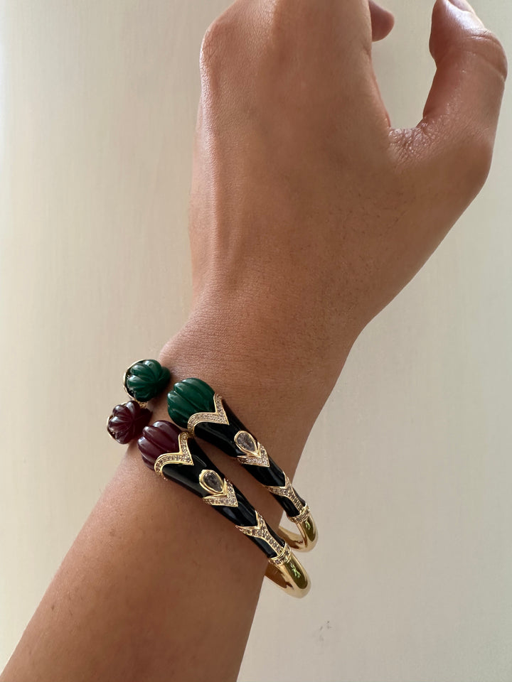 Dome petal bracelet