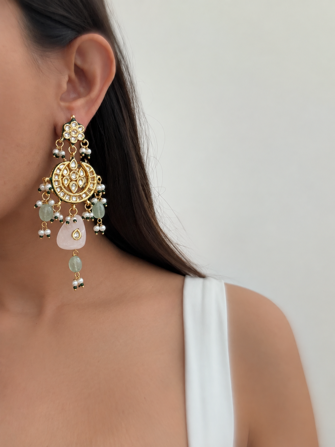 Nilaya jhumka earrings