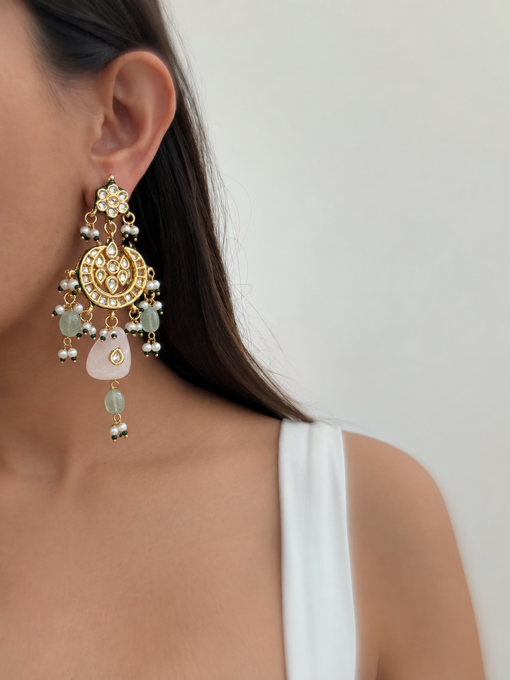 Nilaya jhumka earrings