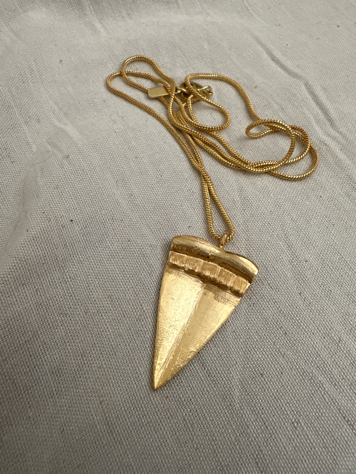 Medallion stack necklace