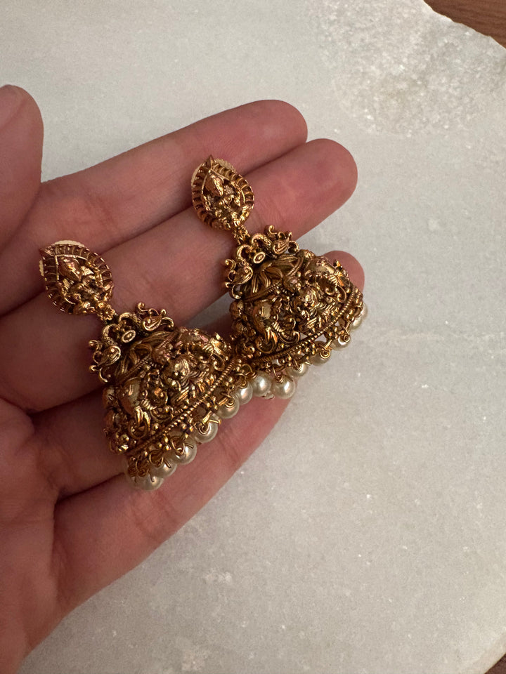 Pritha temple earrings