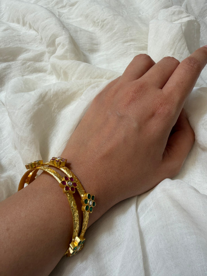 Lilly everyday bangle pair bracelet