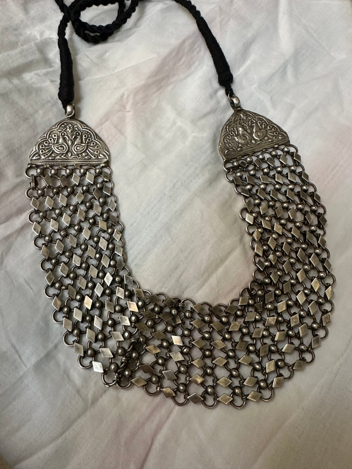 Sunanda silver 142 necklace