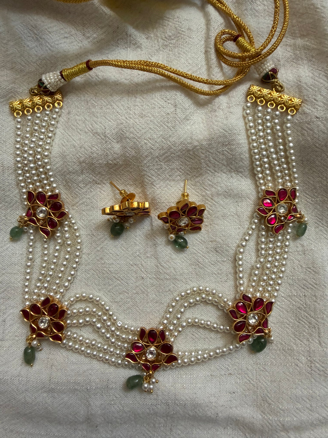 Kamal pearl necklace set