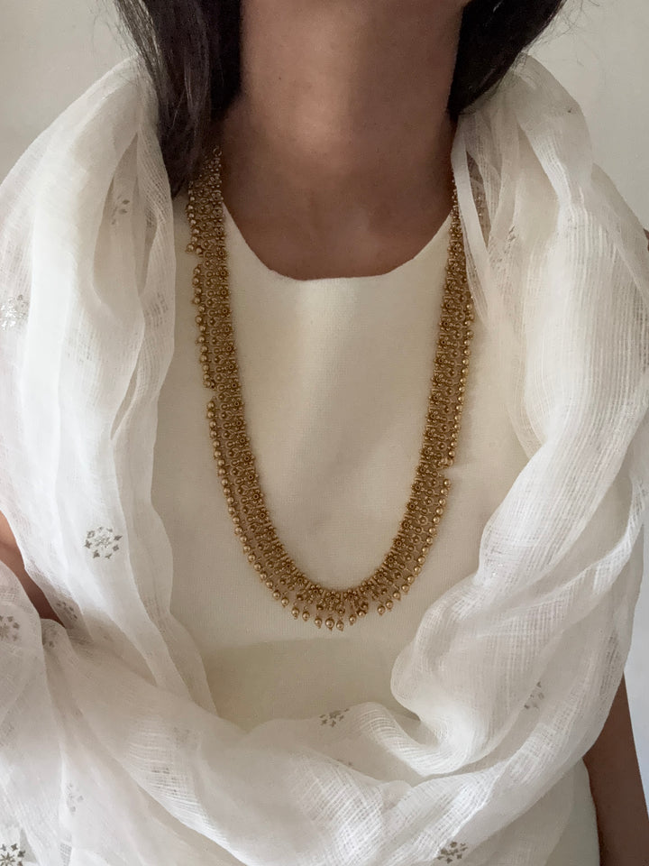 Rudrakshi necklace set