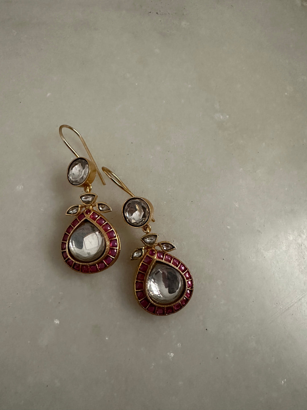 Saha Polki Earrings