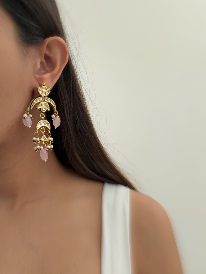 Chand Rosa earrings