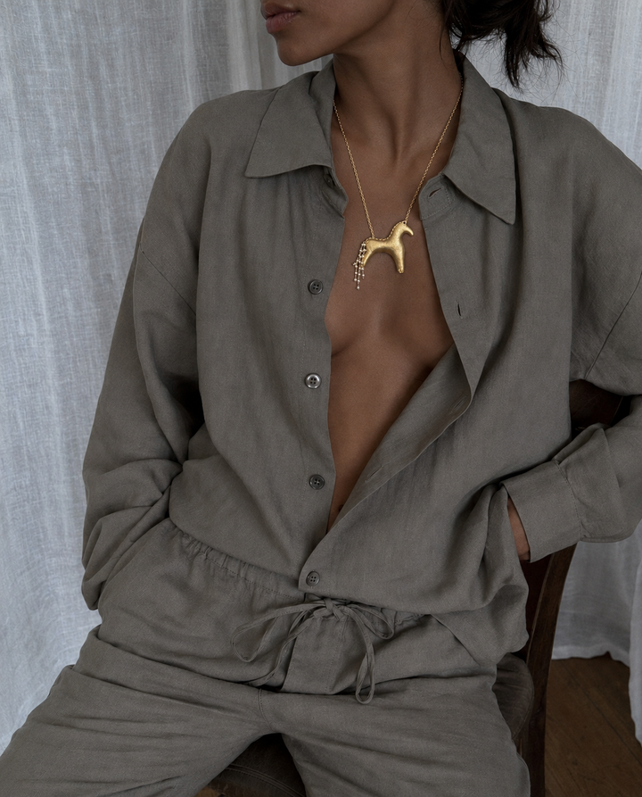 Nomad mare horse necklace