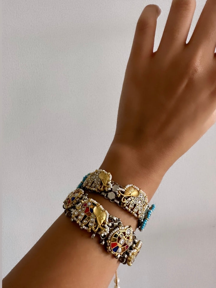 Tanjore Elephant Bracelet