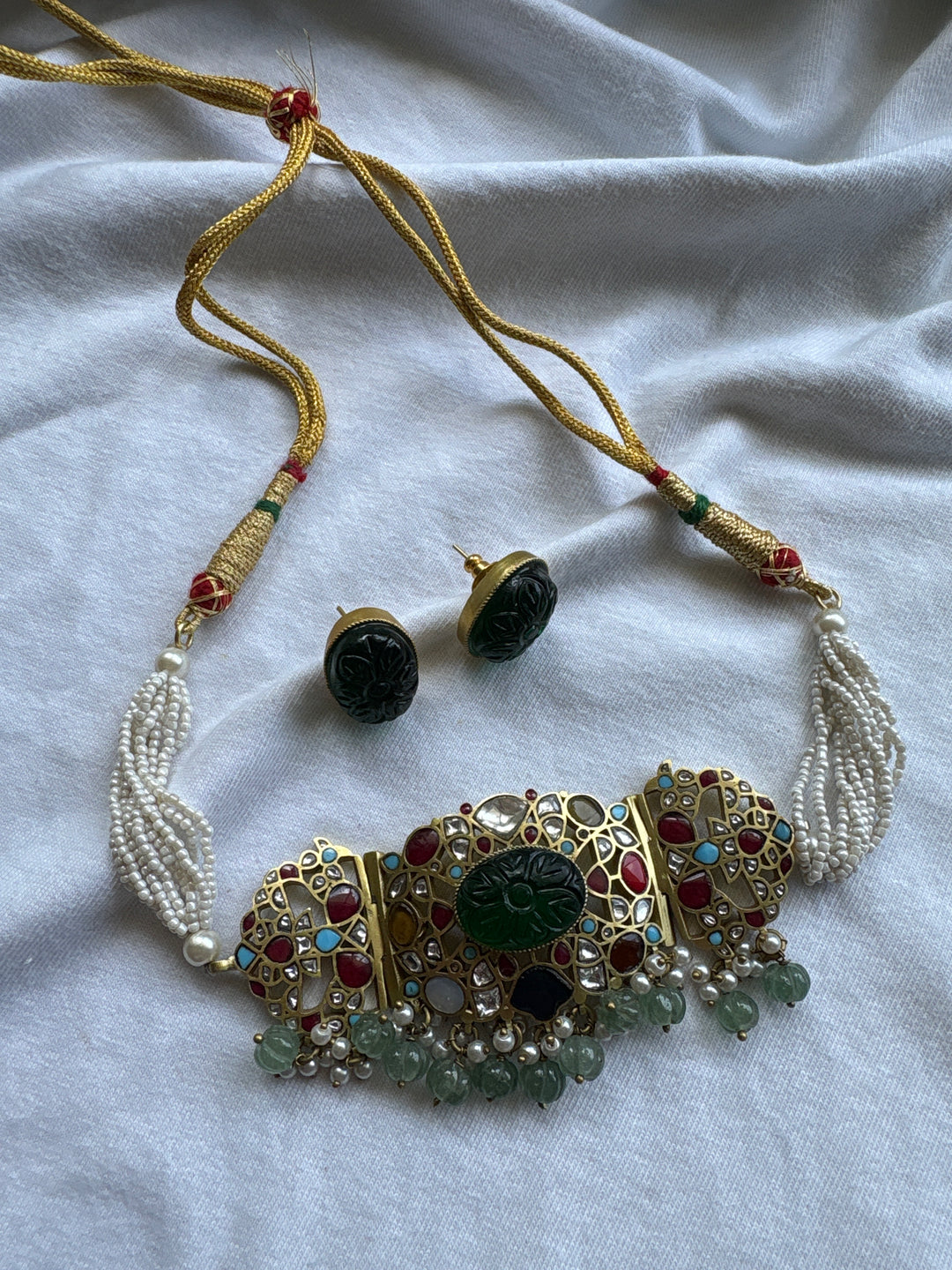 Zimbaya Choker Necklace Set