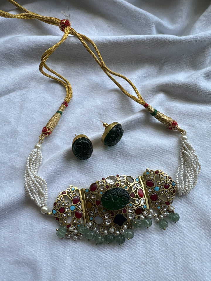 Zimbaya Choker Necklace Set