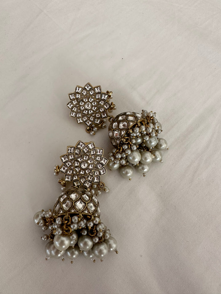 Khader Jhumki Earrings