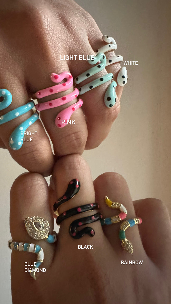 Pop serpent ring