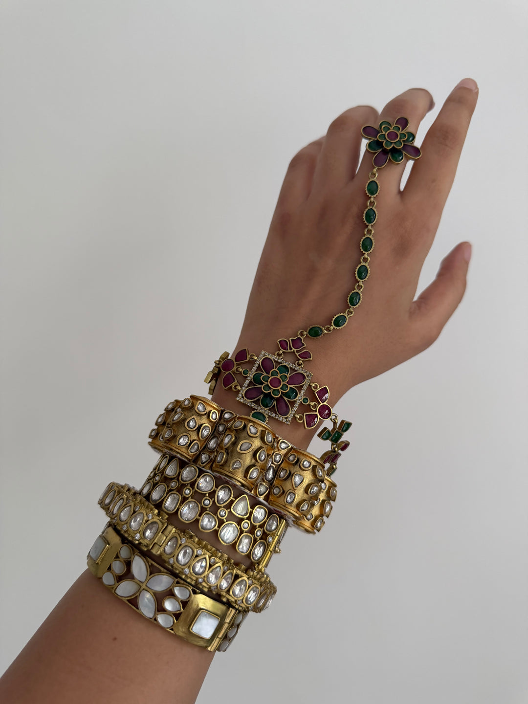 Noorani stack of bracelet