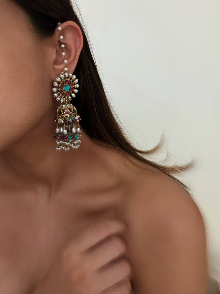 Midas 4 jhumki earrings