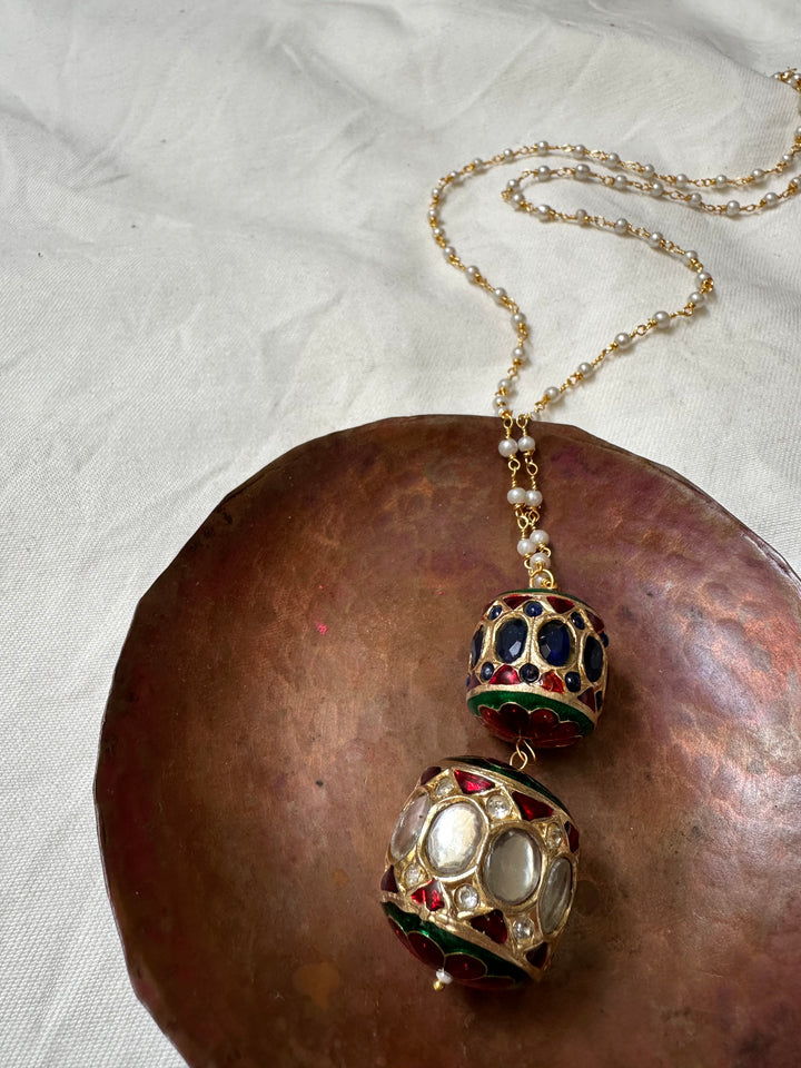 Double bonsho necklace