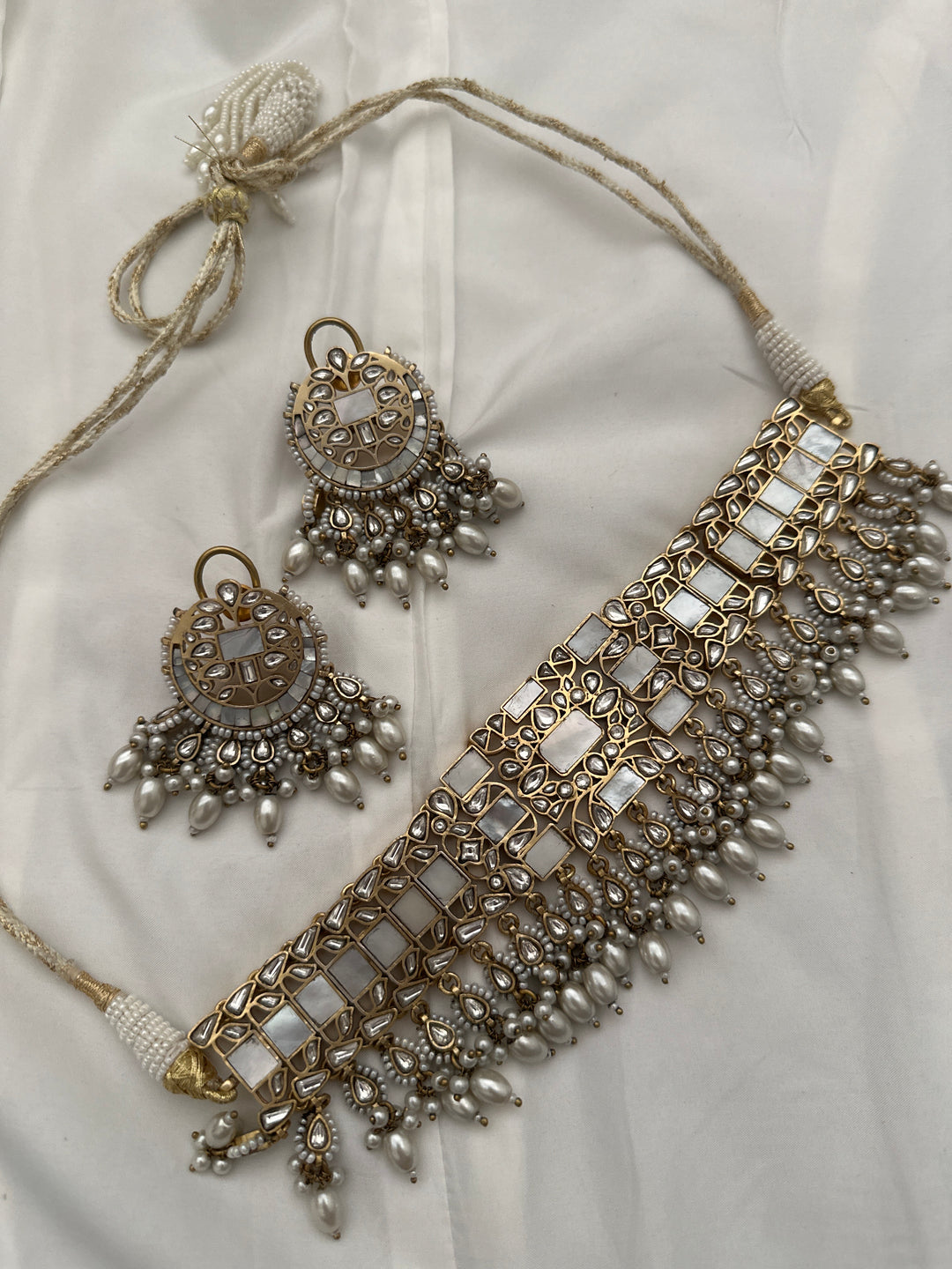Mop bahar necklace set
