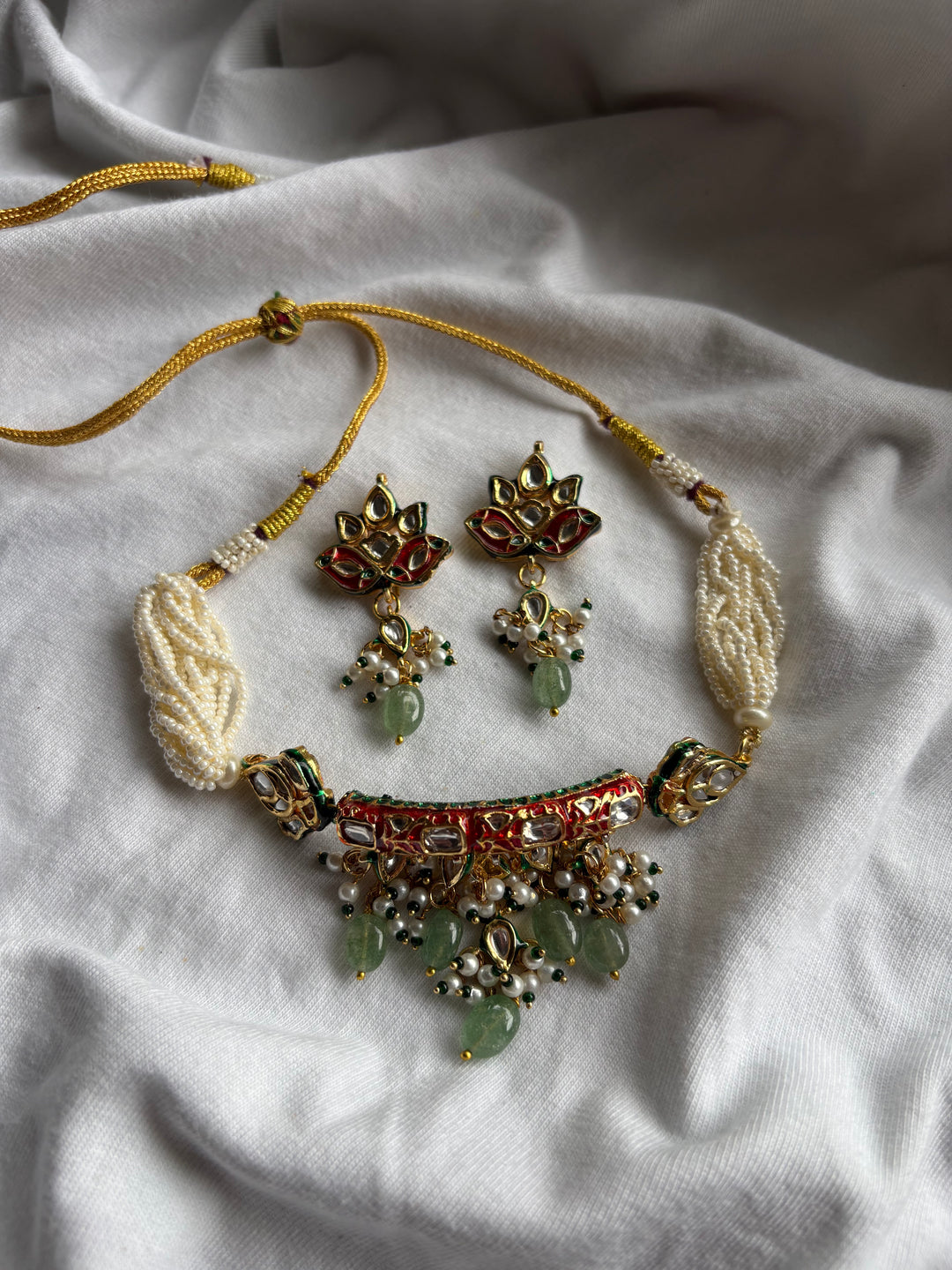 Lamaal Choker Necklace Set