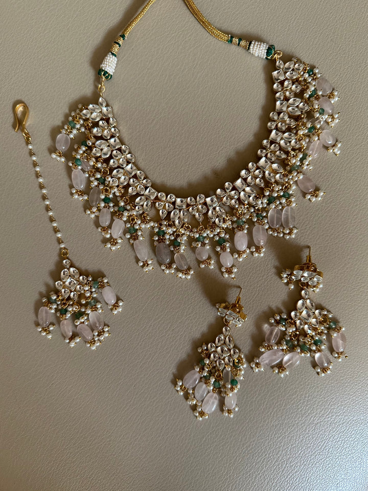 Ivory Sheela Necklace Set