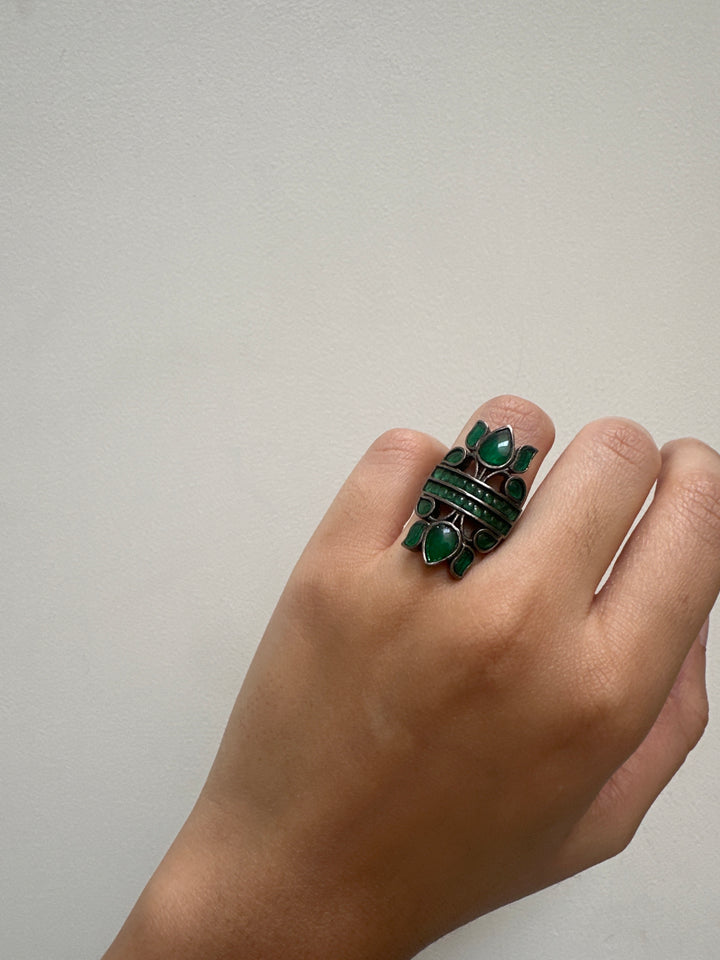 Dancing Lotus Ring