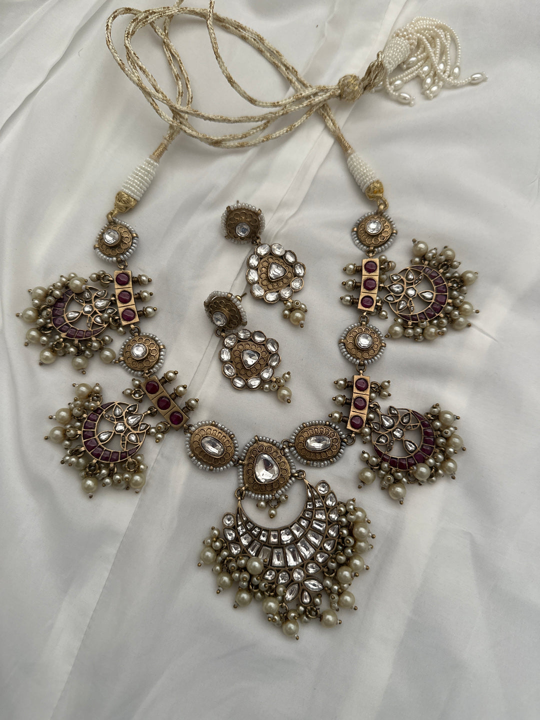 Mili long necklace set