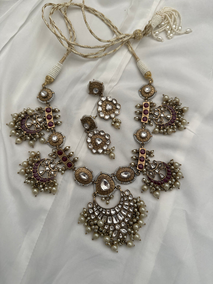 Mili long necklace set