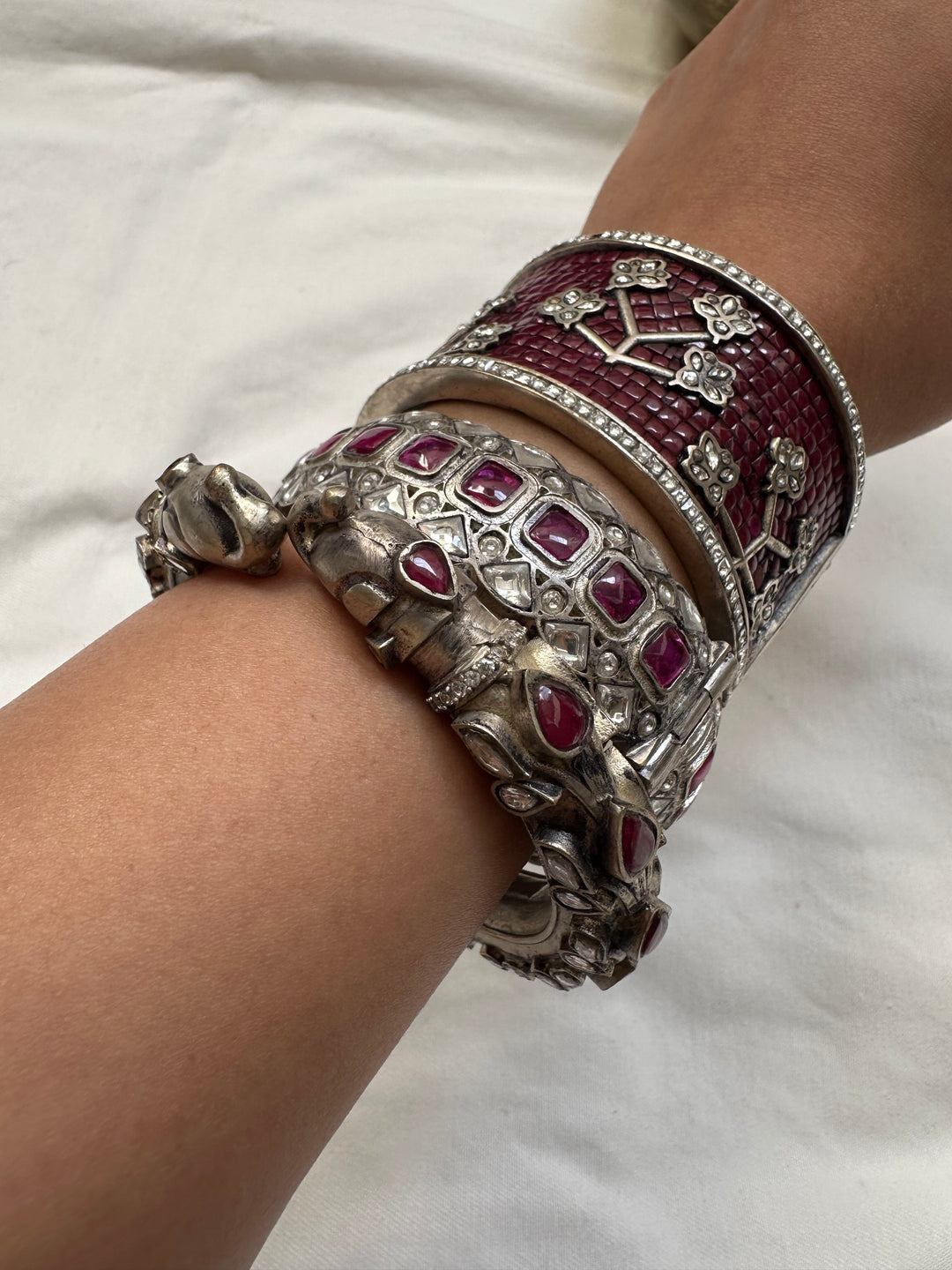 Gulabi silver bracelet
