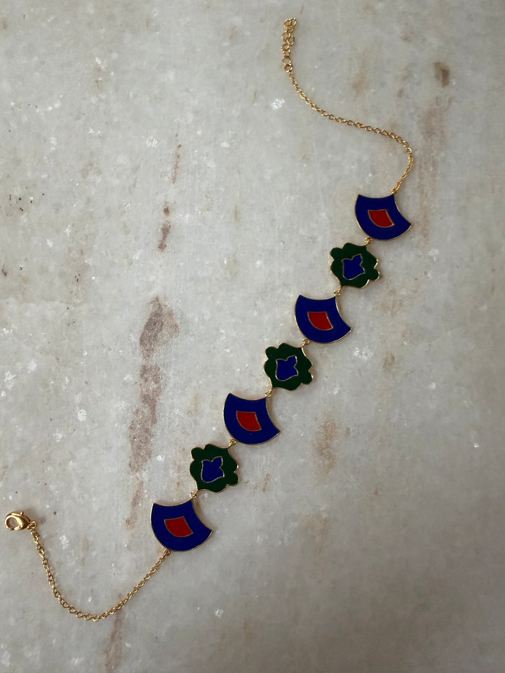 Jaipur deco choker necklace