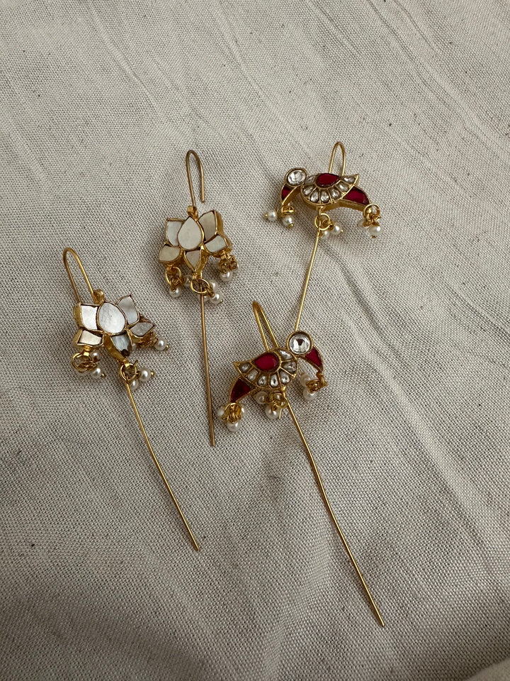Mop jadau ear cuff