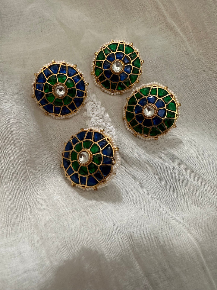 Zena Jawai Stud Earrings