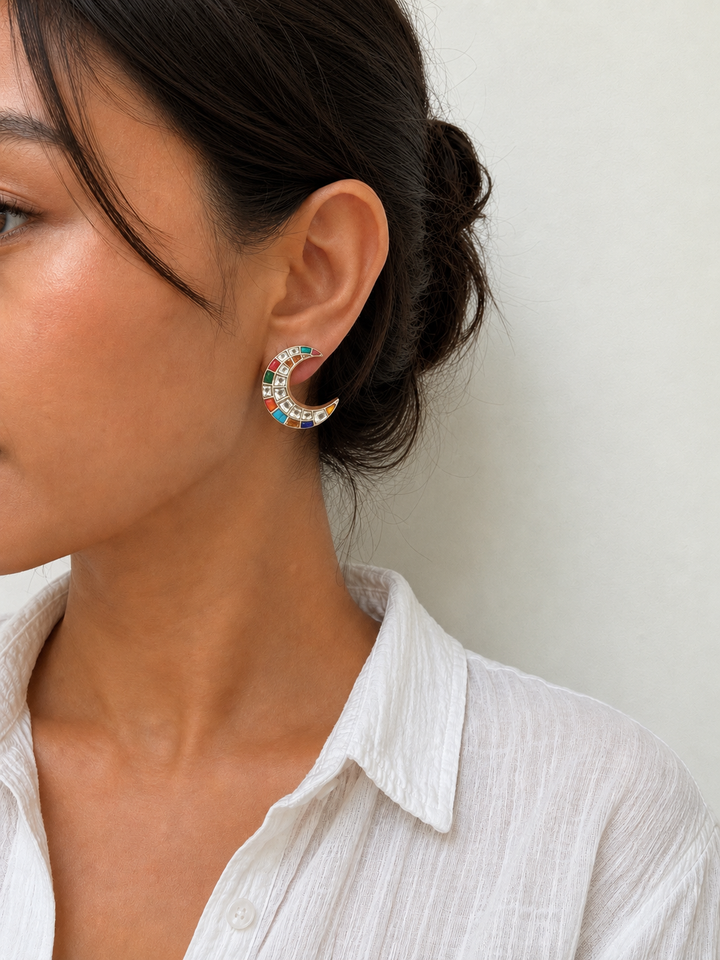 Alina chand stud earrings