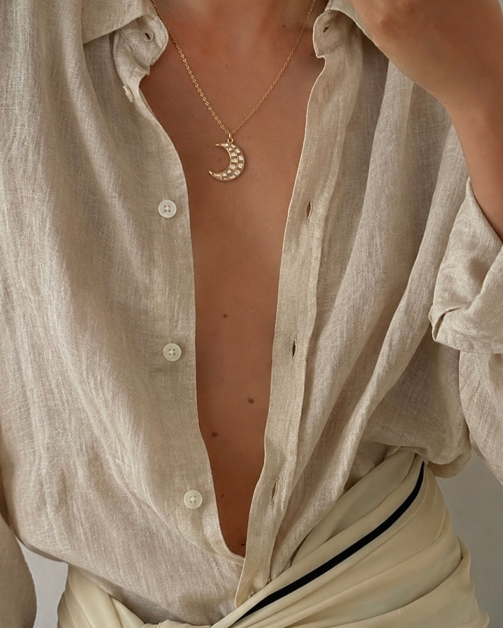 Alina halfmoon necklace