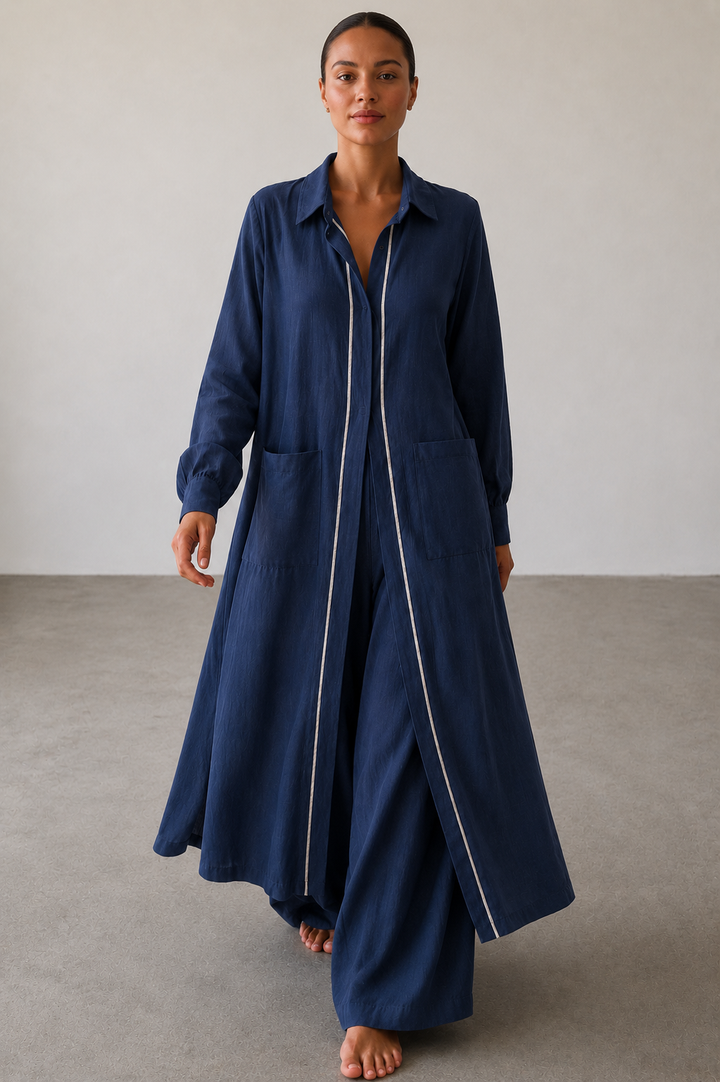 Amaya indigo kurta set