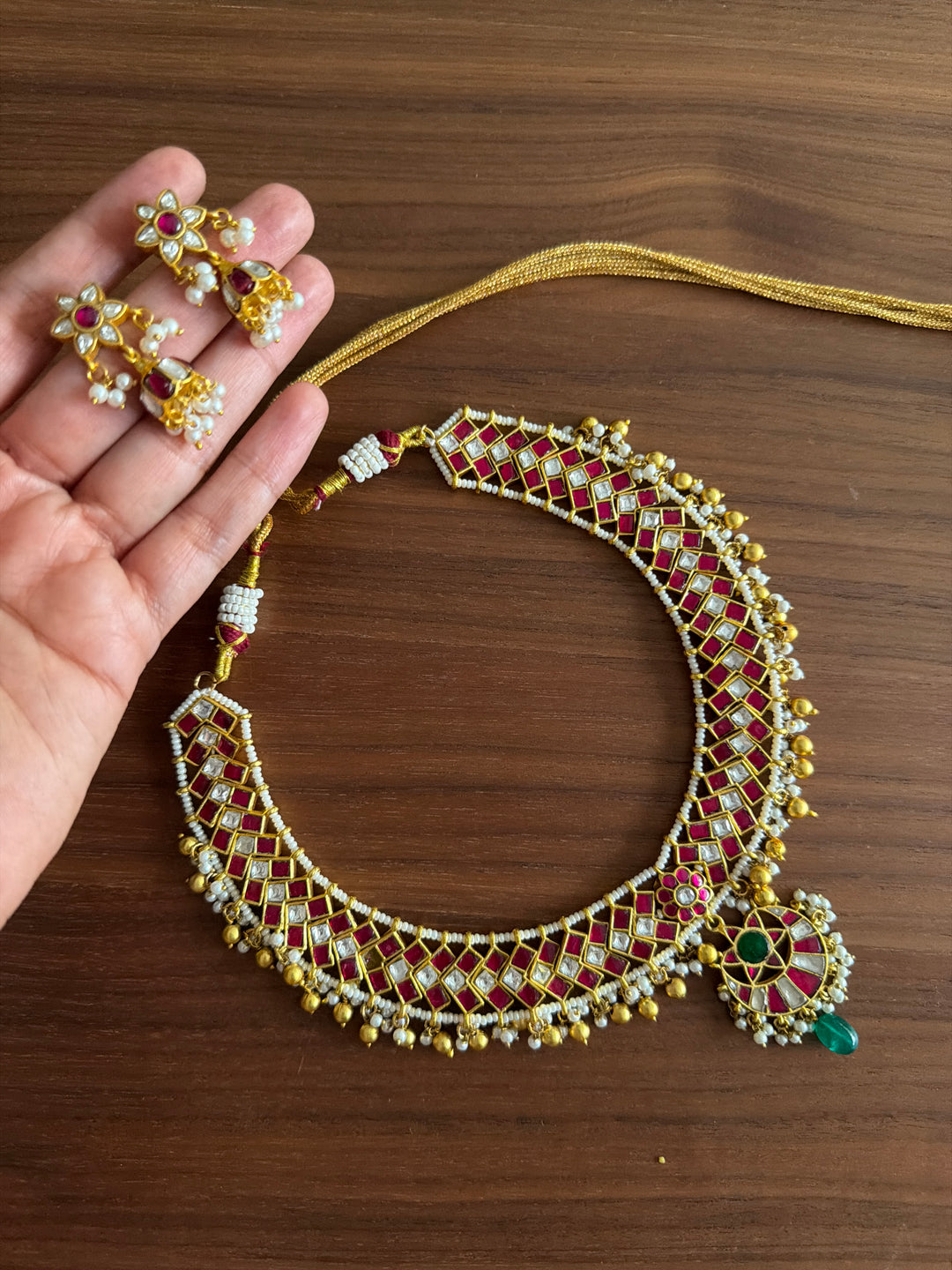 Jharna necklace set