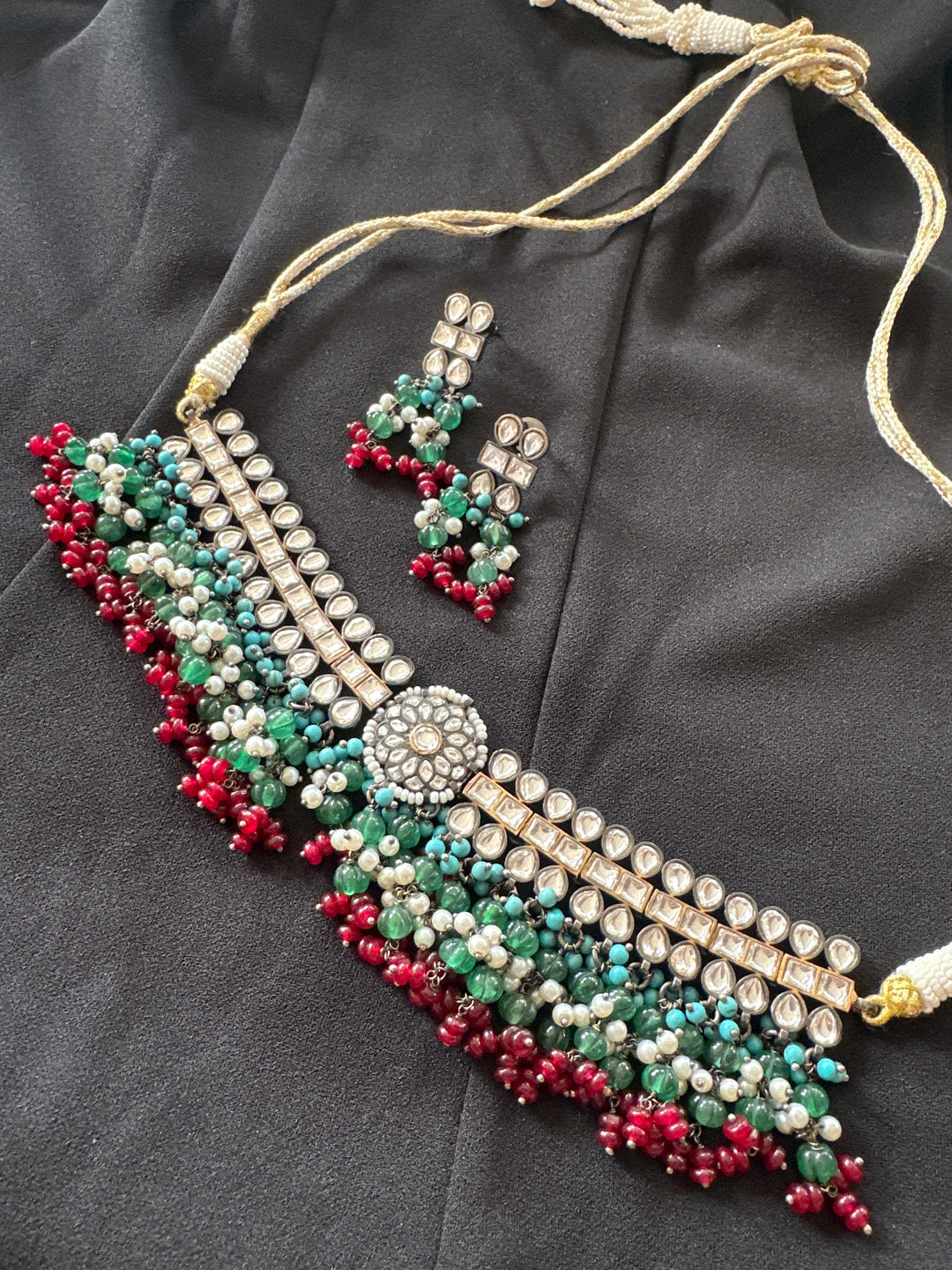 Rahman coal necklace set