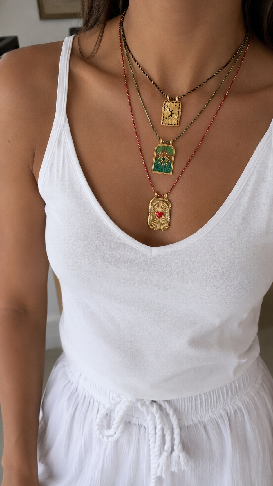Sacred charm talisman necklace