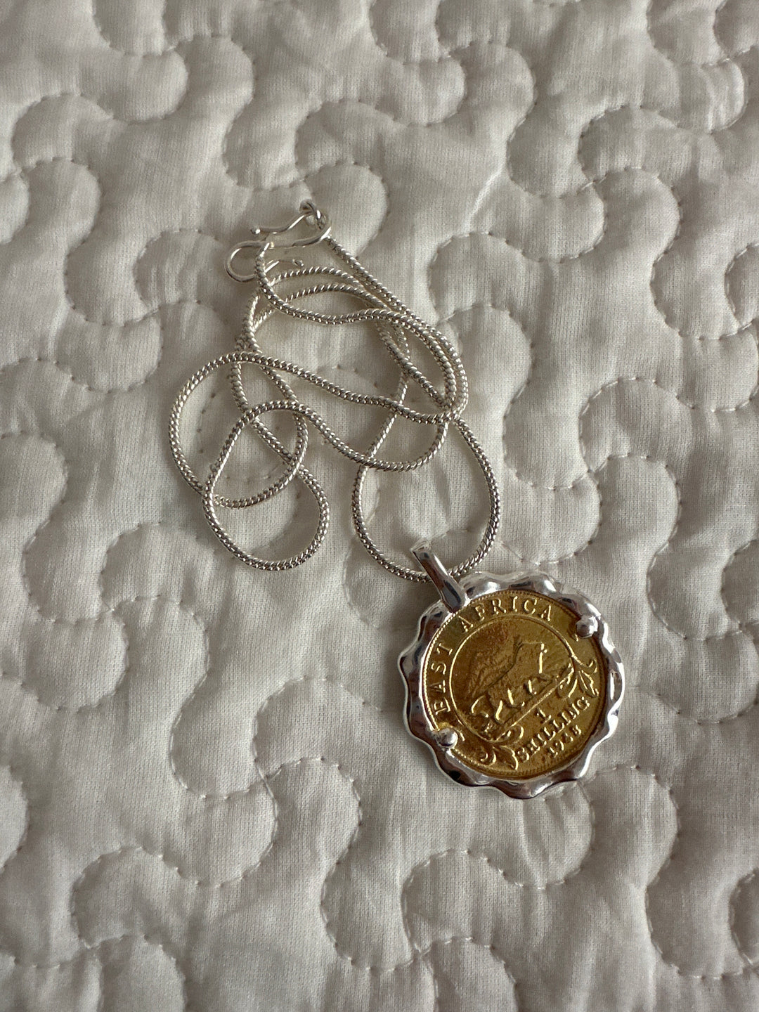 Vintage coin necklace